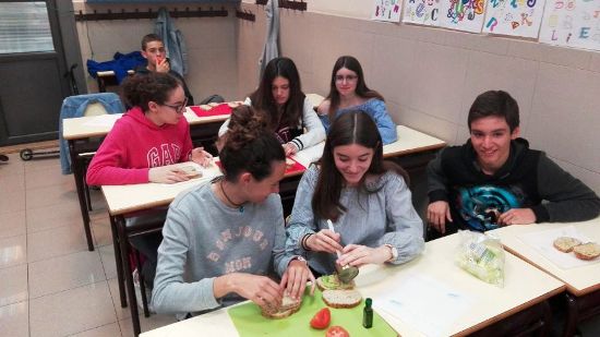 Taller d’esmorzar saludable a 3r d’ESO