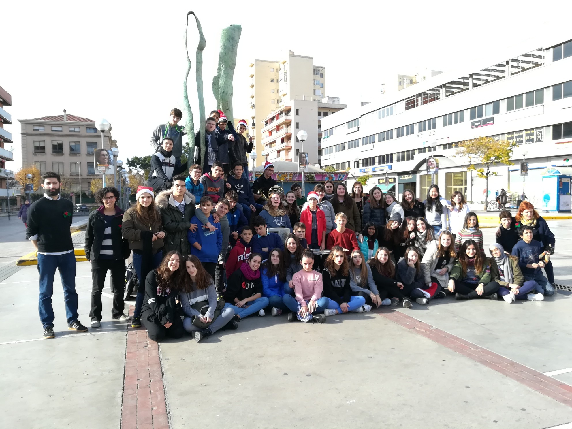 Flash mob al mercat municipal