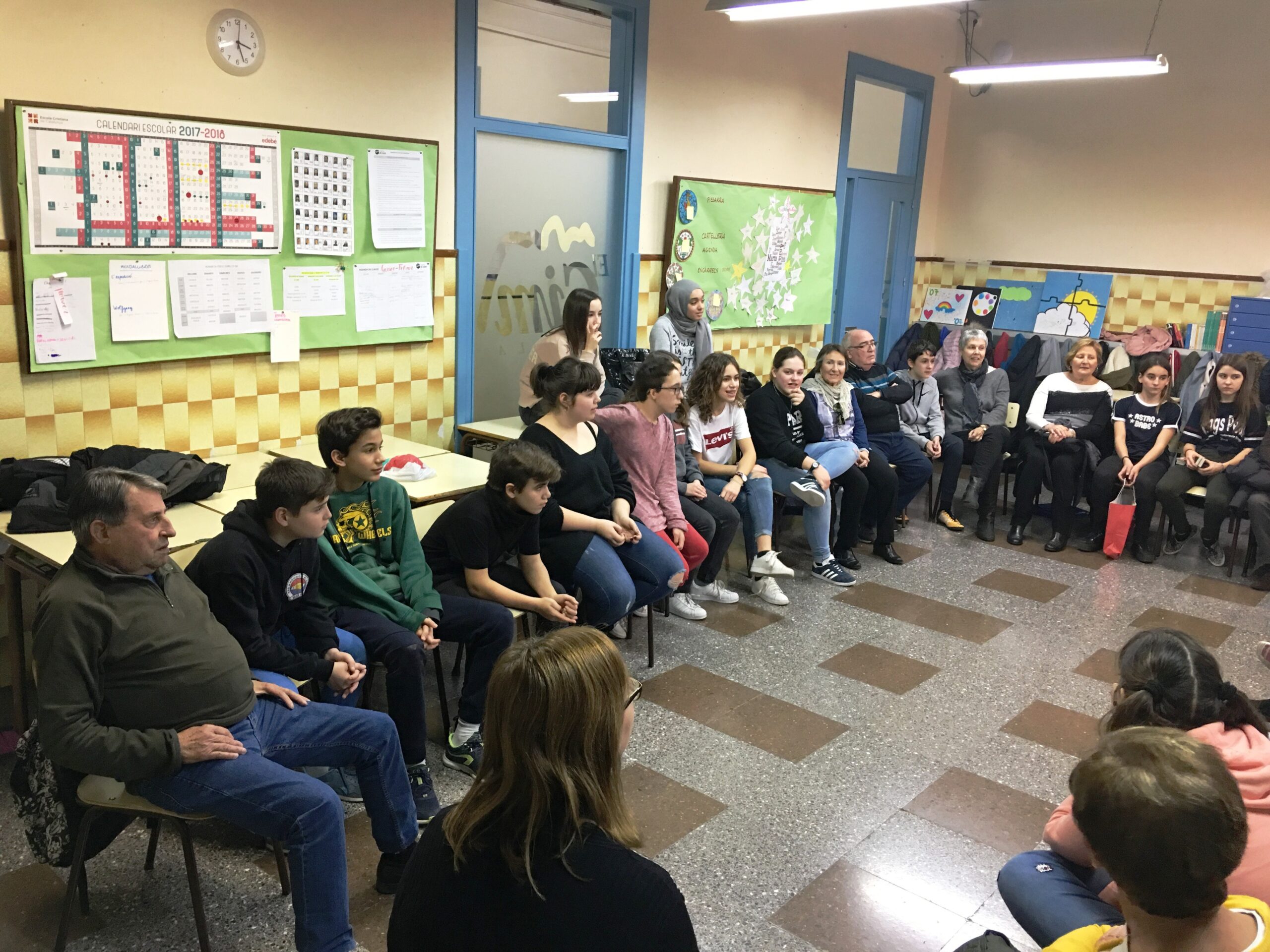 2n d’ESO organitza una tarda intergeneracional
