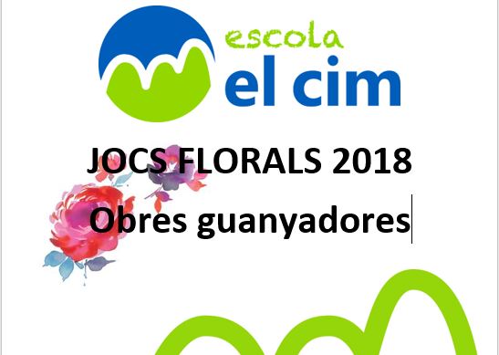Obres guanyadores del Jocs Florals 2018