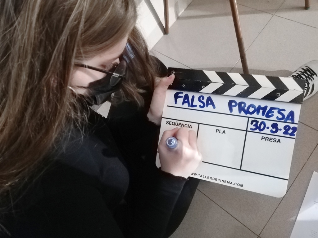 Alumnes de voluntariat al projecte REACCIONA